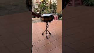 Video thumbnail for ทดสอบเสียงกลางแจ้ง Tama Warlord Valkyrie 14x6” Maple 15 ply by Kittinun Anphasuk