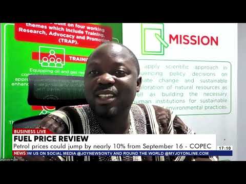 Petrol prices could jump by nearly 10% from September 16 -  COPEC | Business Live (15-9-26)