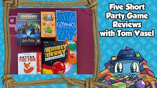 5 Short Party Games - with Tom Vasel
