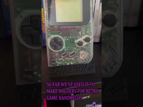 WE GOT A 3D PRINTER! #3dprinting #retrogaming