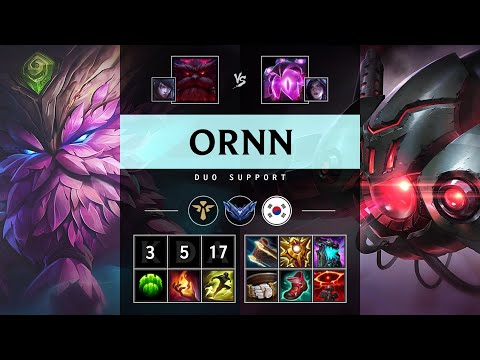 Ornn Support vs Vel'Koz - KR Diamond Patch 25.07