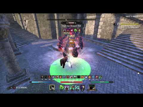 Breton Magicka Warden 80k+ dps (Harrowstorm) PFGD/MS set up
