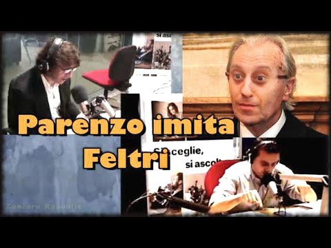 Parenzo imita Feltri - La Zanzara 24.5.2018