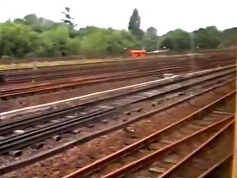 Berlin Grunewald S-Bahn train rides 1989
