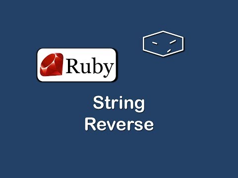 string reverse in ruby