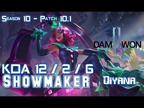 DWG Showmaker QIYANA vs AKALI Mid - Patch 10.1 KR Ranked