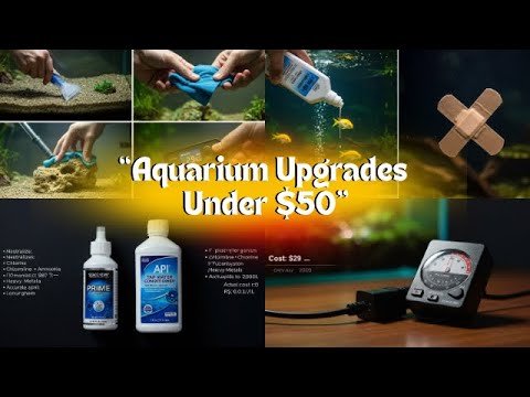 7 ESSENTIAL Aquarium Upgrades UNDER $50 (You NEED These!)