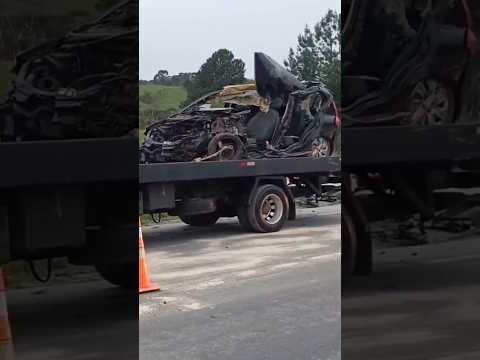 🚗 Acidente na BR-282 mobiliza equipes de resgate em Bocaina do Sul