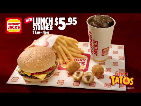 Hungry Jack's | NOVO Atordoador de Almoço por US$ 5,95