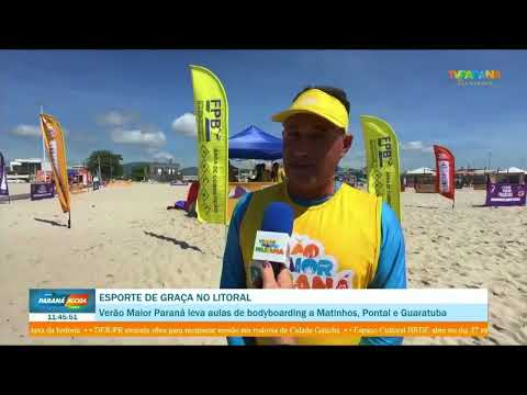 Verão Maior Paraná leva aulas de bodyboarding a Matinhos, Pontal e Guaratuba