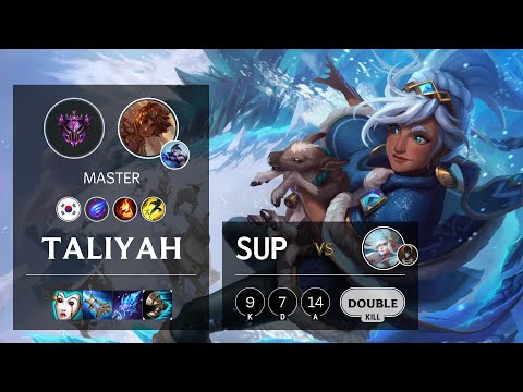 Taliyah Support vs Janna - KR Master Patch 10.19