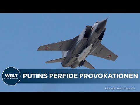 DREIST UND GEFÄHRLICH: Russische MIG-Kampfjets dringen in NATO-Luftraum über Estland ein