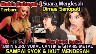 Download lagu Makin Dahsyat❗Suara Mendesah Dimas Bikin Guru Vokal Cantik Ikut Mendesah |Reaction Dimas Senopati mp3