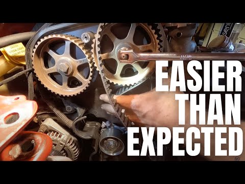 SRT4 Timing belt, water pump and motor mount replacement | How too