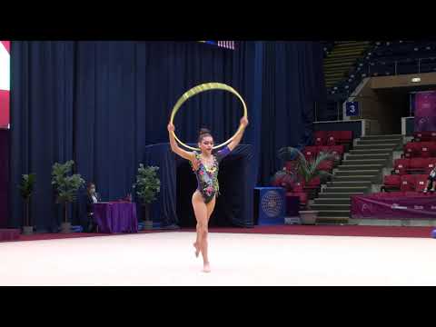 Isil Alas TUR Turkish Gym  Federation Hoop Irina Deleanu Cup 21 May 2021