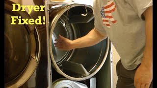 Kenmore Elite Dryer drum wheel repair replace