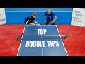Best Doubles Tips In Table Tennis