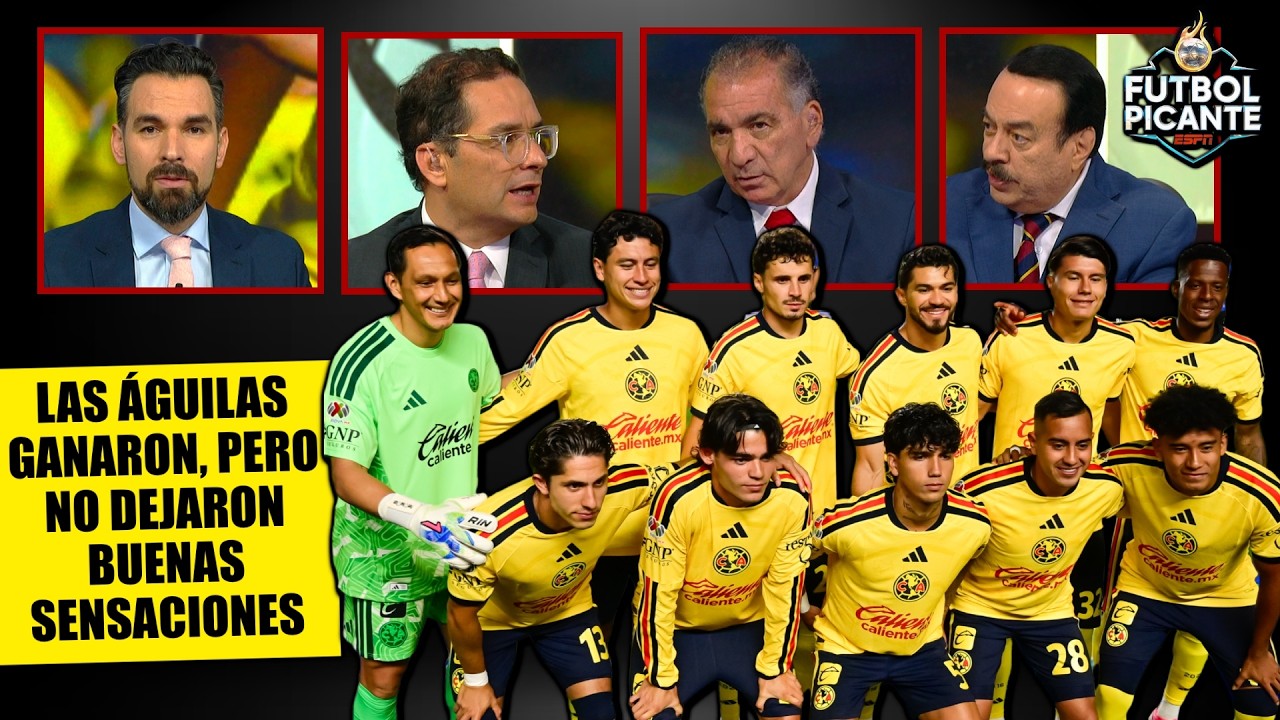 EL AMÉRICA ganó con una PRESENTACIÓN DESLUCIDA vs QUERÉTARO en arranque de LIGA MX | Futbol Picante