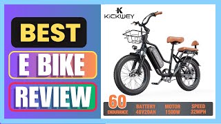 Ali Electric Bike for Adults，20'' 1500W