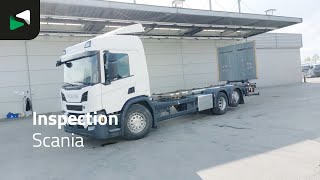 Scania P500 P 6X2 BDF 2500kg Ladebordwand Retarder Lift+steering axle F container chassis | Image 4 - Autoline