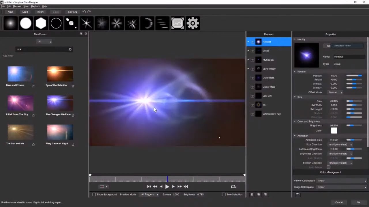 Sapphire 2020.5: New Lens Flares with Ben Brownlee and special guest Nick Harauz