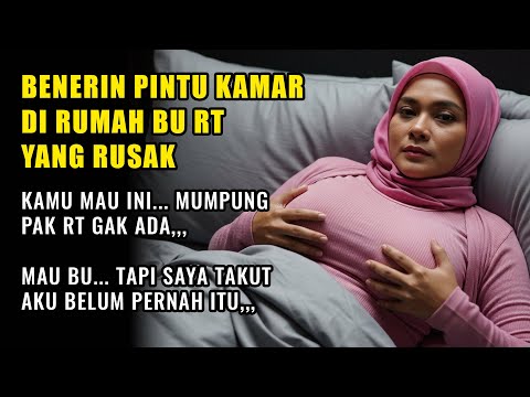 KISAH NYATAPESONA BU RT YANG ADUHAI WAKTU BENERIN PINTU KAMARNYA-CERITA ROMANTIS