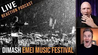 Download lagu Vocal Coach & Songwriter react to Dimash's concert in the rain, Emei Music Festival! | Ep 116 mp3