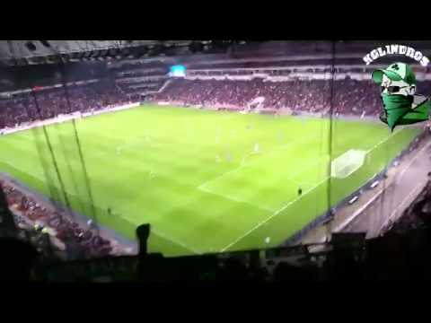 PANATHINAIKOS GATE 13 ON TOUR EINDHOVEN STADIUM....!!!!!!