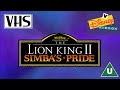 Opening To The Lion King II Simba S Pride UK VHS 1999