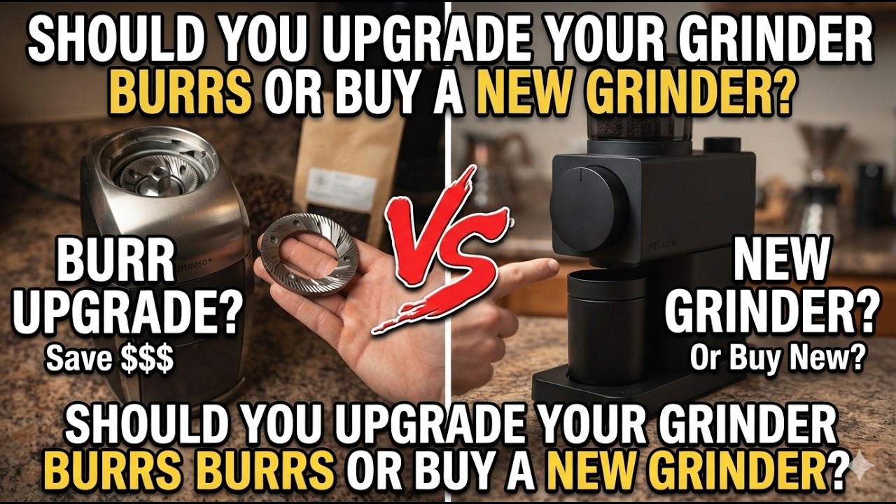 Should You Upgrade Your Grinder Burrs or Buy a New Grinder?