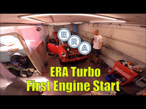 ERA Turbo First Engine Start / Fire Up - Classic Mini Workshop ERA Pt. 39