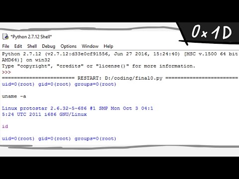 First remote root exploit - bin 0x1D