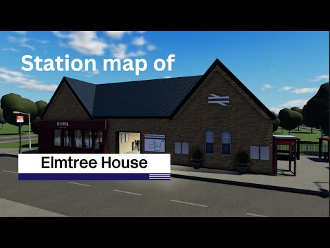 Station Map of Elmtree House
