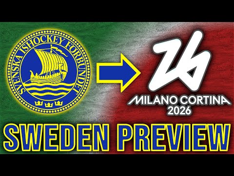 2026 TEAM SWEDEN OLYMPIC HOCKEY MEN'S PREVIEW!!! ROSTER, SCHEDULE, HISTORY + ANALYSIS!!!