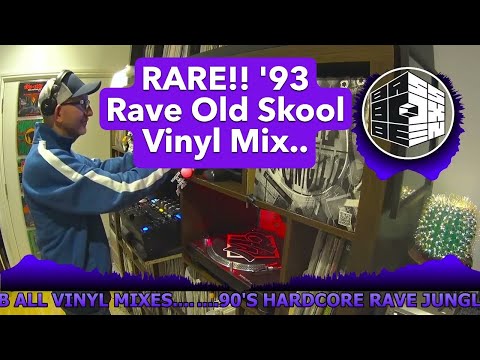 RARE 1993 Rave Hardcore & Jungle VINYL....