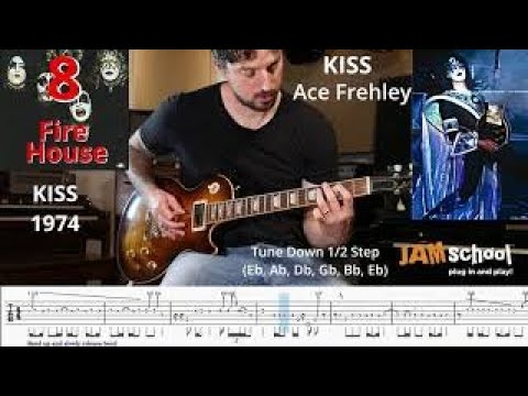 Kiss Fire House Guitar Solo (Ace Frehley)