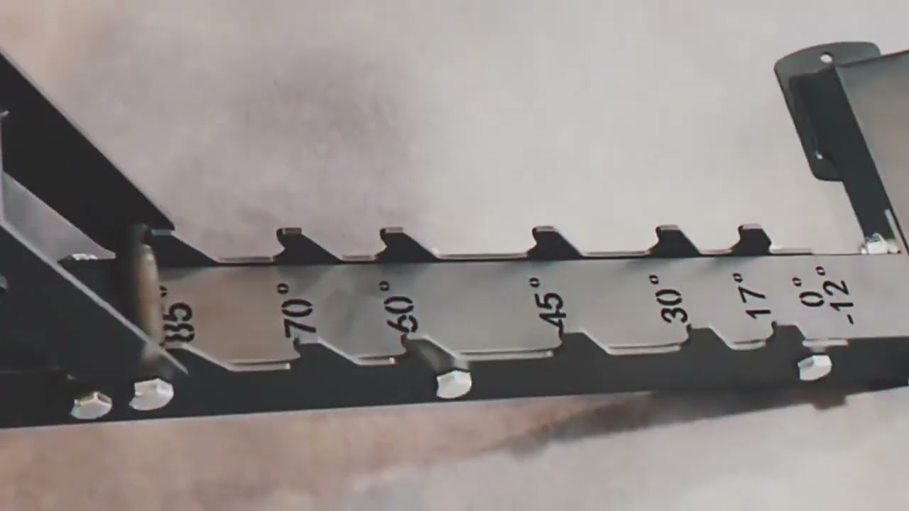 French Fitness FSR100-ADB Adjustable Bench w/Decline