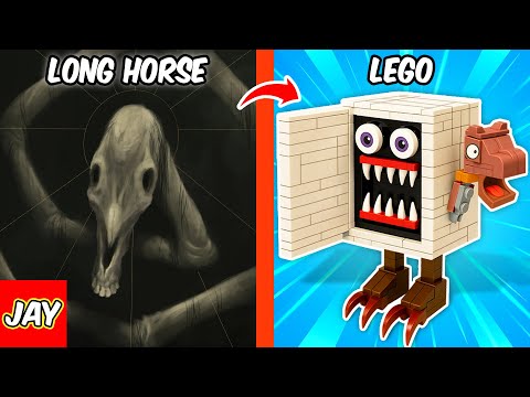 What If LEGO Brainrot Swap With a Trevor Henderson Monster? | JAY BRICKS