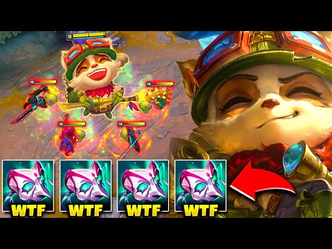 I played a FORBIDDEN Teemo build and it's amazing (SO MUCH DAMAGE)