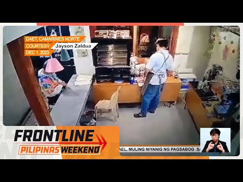 Pagbaril sa barista sa Daet, Camarines Norte, sapul sa CCTV Frontline Pilipinas Weekend