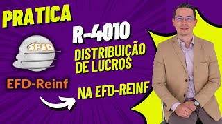 ENVIANDO O EVENTO R-4010 EFD REINF NA PRÁTICA