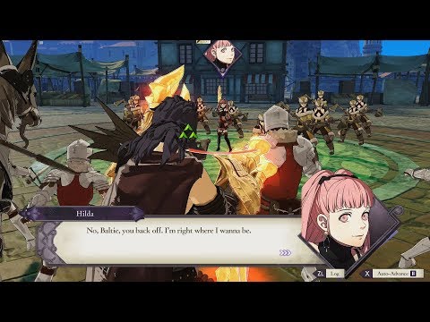 Fire Emblem: Three Houses - Balthus Vs Hilda Unique Dialogue