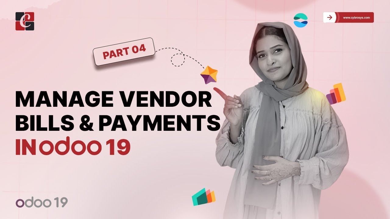 Manage Vendor Bills & Payments in Odoo 19 | Part - 04 | Odoo 19 Purchase For Beginners