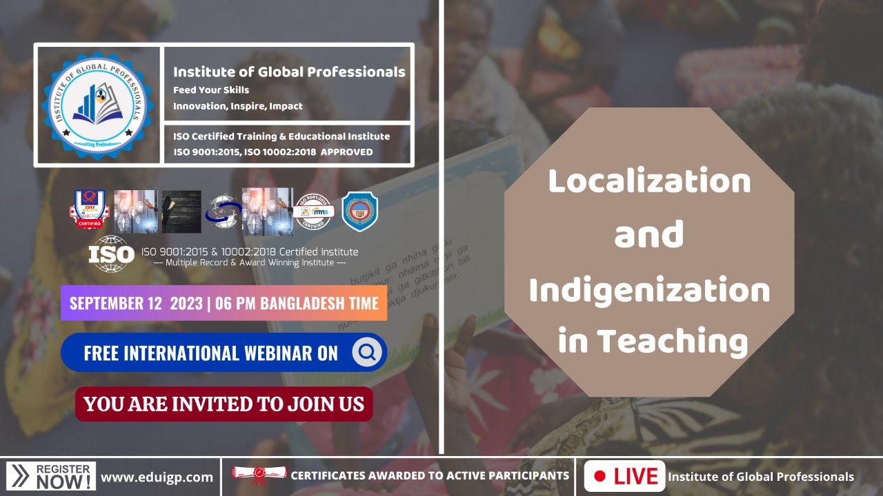 Localization and Indigenization in Teaching