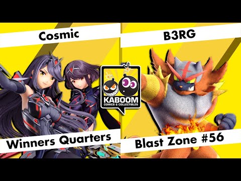 Cosmic (Pyra/Mythra) vs B3RG (Incineroar) - WQF - Blast Zone #56