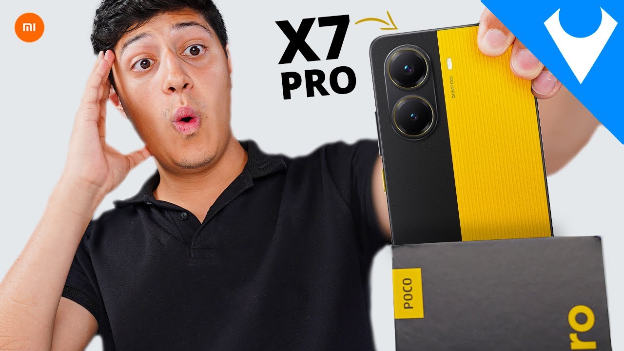 Olha ele! POCO X7 PRO a XIAOMI fez um iPhone? UNBOXING