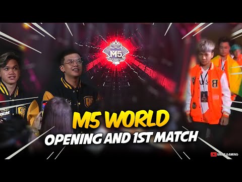 M5 WORLD CHAMPIONSHIP OPENING 🇵🇭. . . 🤯