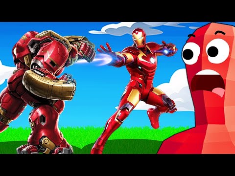 I UPGRADE This Wobbler Into IRON MAN and HULK BUSTER in TABS!