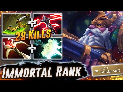 Sniper 29 Kills Immortal Rank - Dota 2 Highlights & Guides TV