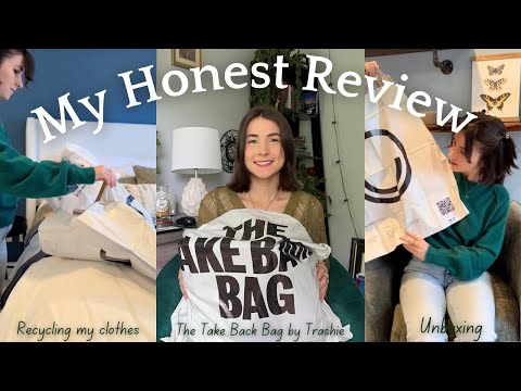 Take Back Bag by Trashie Review | Recycling My Old Clothes